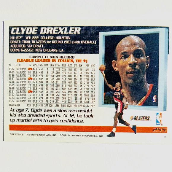Portland Trailblazers (Clyde Drexler) - BKBL [25_CD10] - Picture 3 of 3